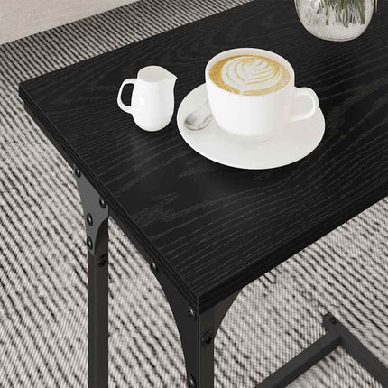 Nesting Kaffe Bord 3 pcs Svart ek Konstruerat trä