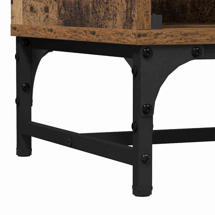 Sideboard Gammalt trä 35 x 37 x 117 cm