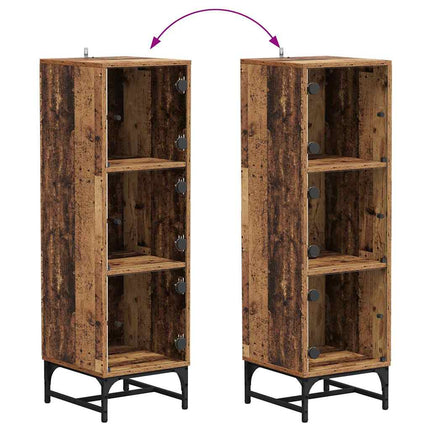 Sideboard Gammalt trä 35 x 37 x 117 cm