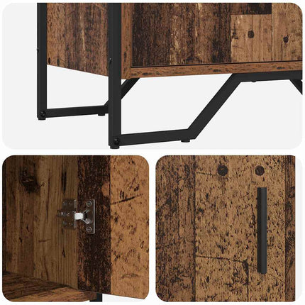 Sideboard Gammalt trä 78 x 35 x 74.5 cm