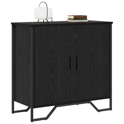 Sideboard Svart Ek 78 x 35 x 74.5 cm