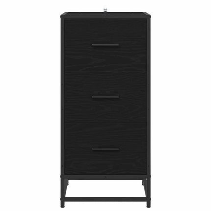 Sideboard Svart Ek 35,5 x 35 x 76 cm