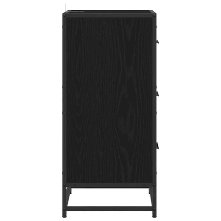 Sideboard Svart Ek 35,5 x 35 x 76 cm