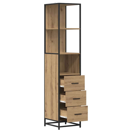Badrumsmöbelset Artisan Ek 35 x 37,5 x 166 cm Konstruerat trä