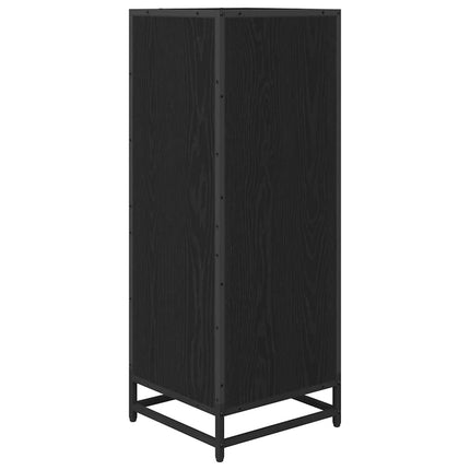 Badrumsmöbelset Svart Ek 35 x 37,5 x 100 cm Konstruerat trä