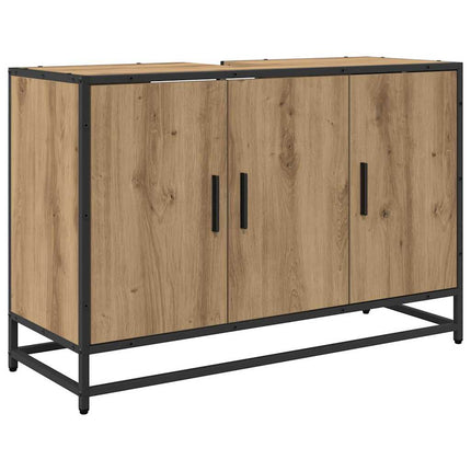 Badrumsskåp Artisan Ek 90 x 33 x 60 cm Konstruerat trä