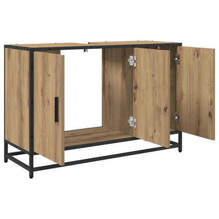 Badrumsskåp Artisan Ek 90 x 33 x 60 cm Konstruerat trä