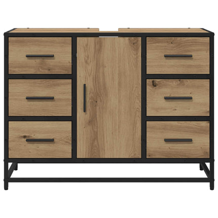 Badrumsskåp Artisan Ek 80 x 33 x 60 cm Konstruerat trä