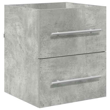 Diskbänksskåp Betonggrå 38,5 x 41 x 48 cm Konstruerat trä