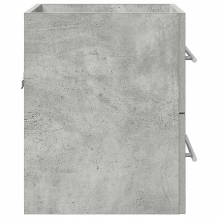 Diskbänksskåp Betonggrå 38,5 x 41 x 48 cm Konstruerat trä