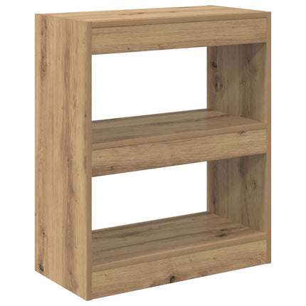 Bokskåp Artisan Ek 60 x 30 x 72 cm Konstruerat trä
