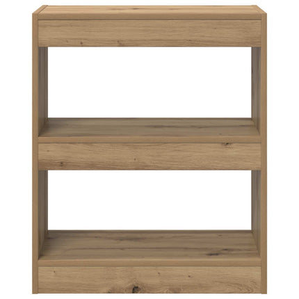 Bokskåp Artisan Ek 60 x 30 x 72 cm Konstruerat trä