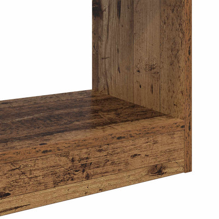 Bokskåp Gammalt trä 60 x 30 x 166 cm Konstruerat trä