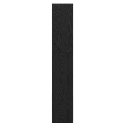 Bokskåp Svart ek 60 x 30 x 166 cm Konstruerat trä