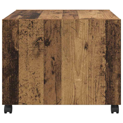 Kaffeebord Gammalt trä 55 x 55 x 45cm Konstruerat trä