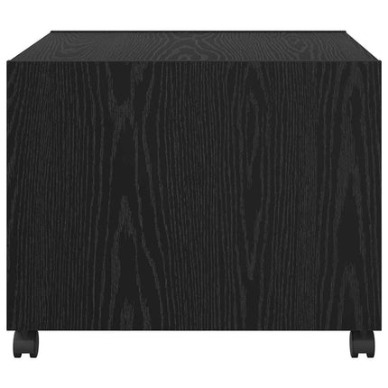 Kaffeebord Svart Ek 55 x 55 x 45cm Konstruerat trä