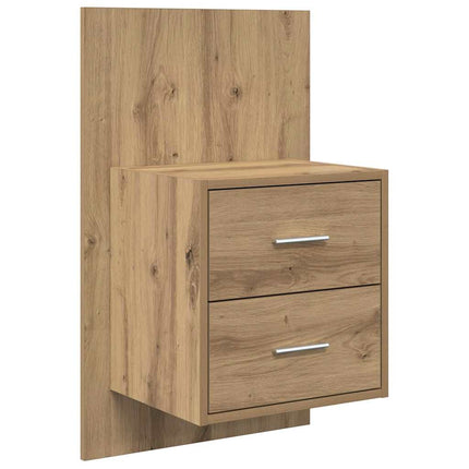 Väggmonterad sänggavel 2 pcs Artisan Ek 48,5 x 32,5 x 80 cm
