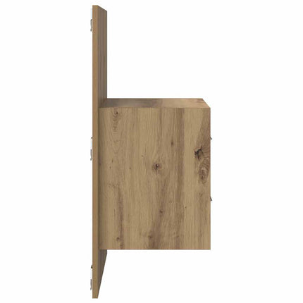 Väggmonterad sänggavel 2 pcs Artisan Ek 48,5 x 32,5 x 80 cm