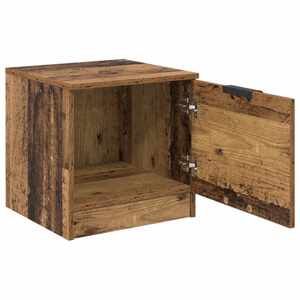Sängskåp 2 pcs Gammalt trä 40 x 39 x 40 cm Konstruerat trä