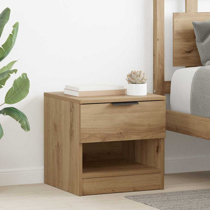 Sängskåp 2 pcs Artisan Ek 40 x 39 x 40 cm Konstruerat trä