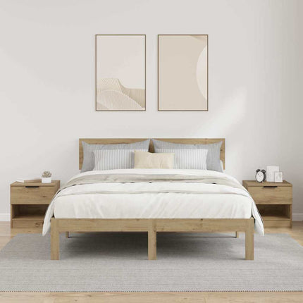 Sängskåp 2 pcs Artisan Ek 40 x 39 x 40 cm Konstruerat trä