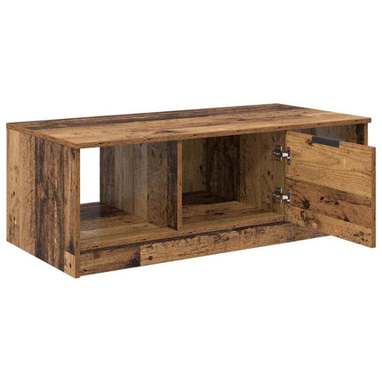 Kaffeebord Gammalt trä 102 x 50 x 36cm Konstruerat trä