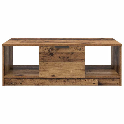 Kaffeebord Gammalt trä 102 x 50 x 36cm Konstruerat trä