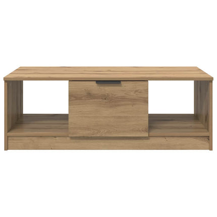 Kaffeebord med låda Artisan Ek 102 x 50 x 36cm Konstruerat trä