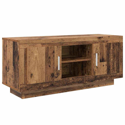 TV-skåp Gammalt trä 102 x 35 x 45 cm Konstruerat trä