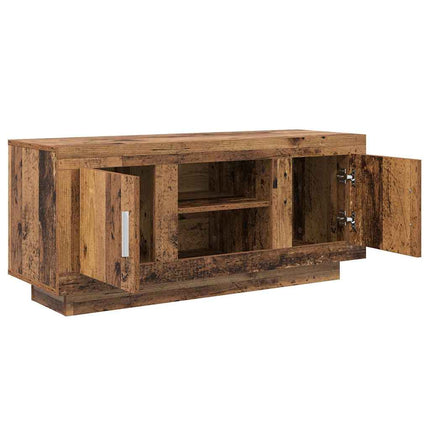 TV-skåp Gammalt trä 102 x 35 x 45 cm Konstruerat trä