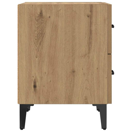 Sängskåp med låda Artisan Ek 40 x 35 x 47,5 cm Konstruerat trä
