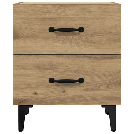 Sängskåp 2 pcs Artisan Ek 40 x 35 x 47,5 cm Konstruerat trä