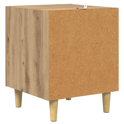 Nattduksbord Artisan Ek 40 x 40 x 50 cm Konstruerat trä