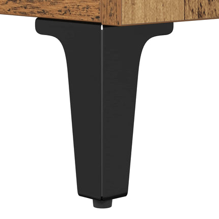 Nattduksbord Gammalt trä 40 x 40,5 x 66 cm Konstruerat trä