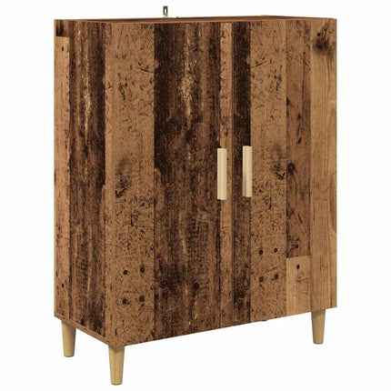 Sideboard Gammalt trä 70 x 34 x 90 cm Konstruerat trä