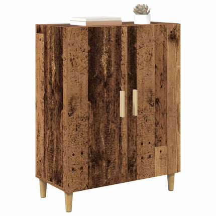 Sideboard Gammalt trä 70 x 34 x 90 cm Konstruerat trä