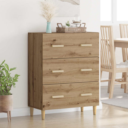 Sideboard Artisan Ek 69,5 x 34 x 90 cm Konstruerat trä