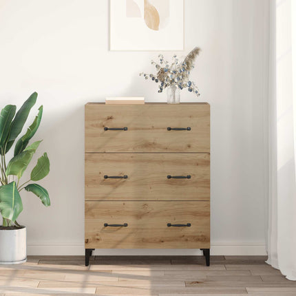 Sideboard Artisan Ek 69,5 x 34 x 90 cm Konstruerat trä och järn