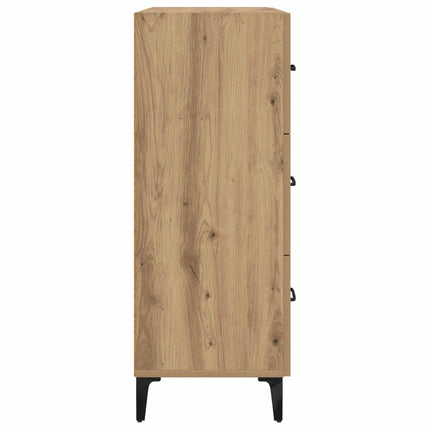 Sideboard Artisan Ek 69,5 x 34 x 90 cm Konstruerat trä och järn