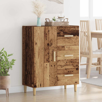 Sideboard Gammalt trä 34 x 69.5 x 90 cm Konstruerat trä