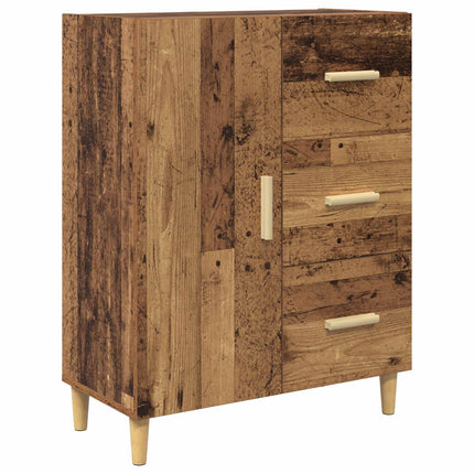 Sideboard Gammalt trä 34 x 69.5 x 90 cm Konstruerat trä