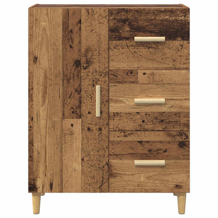 Sideboard Gammalt trä 34 x 69.5 x 90 cm Konstruerat trä
