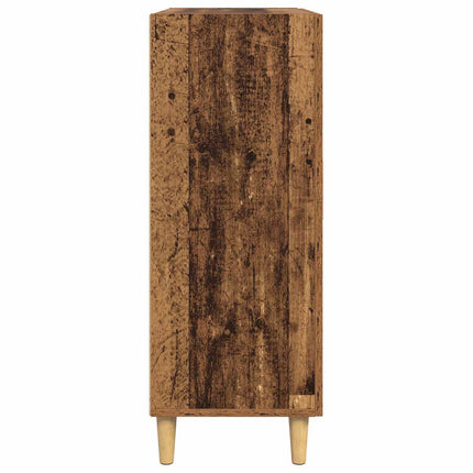 Sideboard Gammalt trä 34 x 69.5 x 90 cm Konstruerat trä