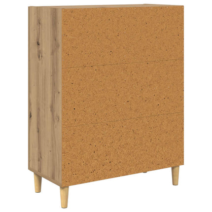 Sideboard med låda Artisan Ek 34 x 69.5 x 90 cm Konstruerat trä