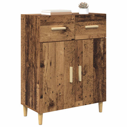 Sideboard Gammalt trä 34 x 69.5 x 89 cm Konstruerat trä