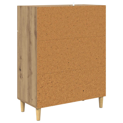 Sideboard med låda artisan ek 34 x 69.5 x 89 cm Konstruerat trä