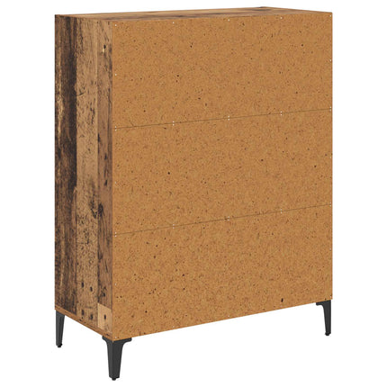 Sideboard Gammalt trä 69,5 x 32,5 x 90 cm Konstruerat trä