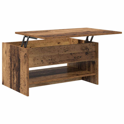 Kaffeebord Gammalt trä 80 x 50,5 x 41,5 cm Konstruerat trä