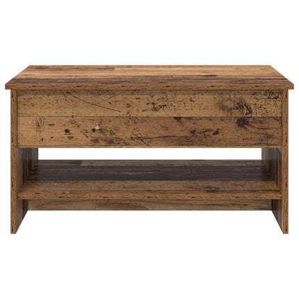 Kaffeebord Gammalt trä 80 x 50,5 x 41,5 cm Konstruerat trä
