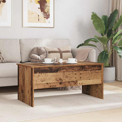 Kaffeebord Gammalt trä 102 x 50,5 x 46,5 cm Konstruerat trä